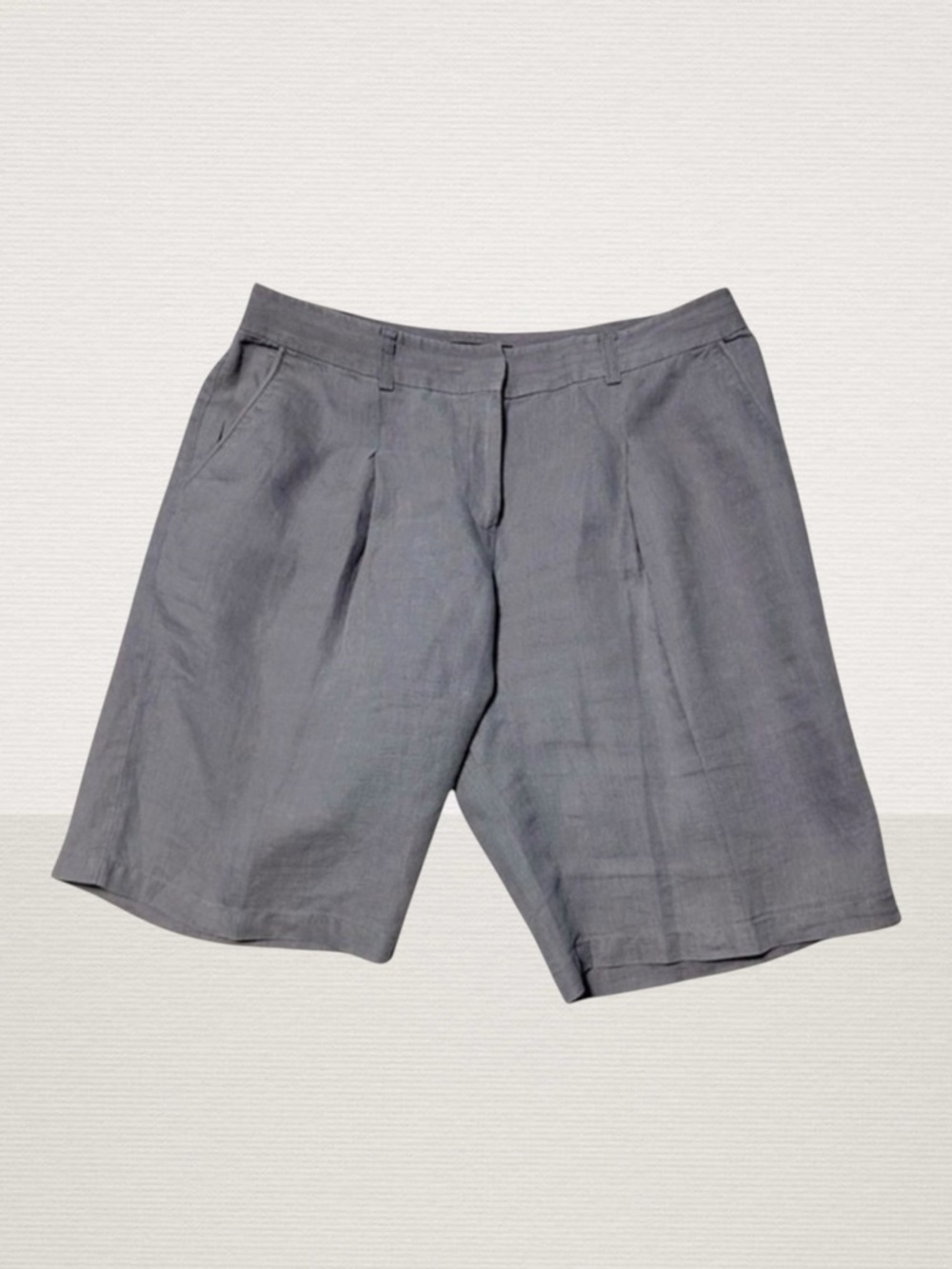 Layfayette 148 Womens Linen Shorts Size 6 Tan Comfy Lightweight Sustainable‎